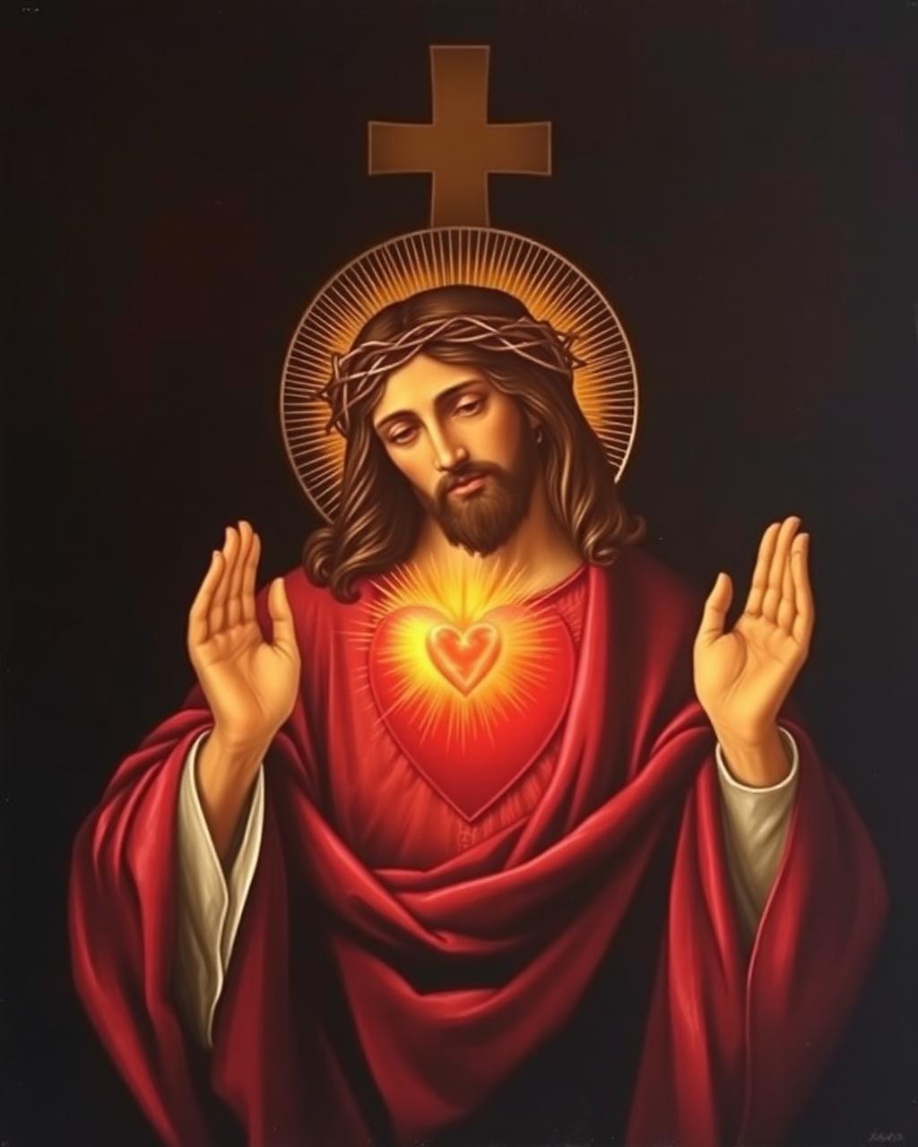 Ícone do Sagrado Coração de Jesus